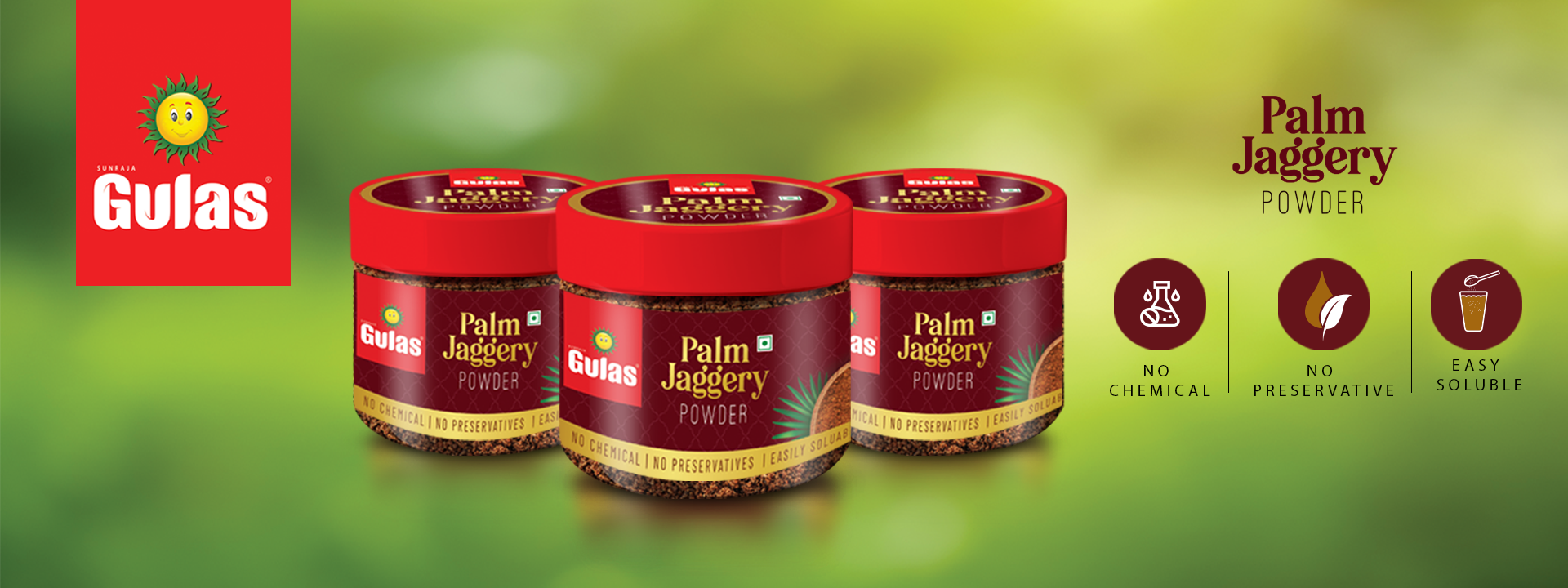 Gulas Palm Jaggery Powder