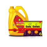 Golden Sweet Deluxe Combo (Mr. Gold Sunflower oil 5L, Gulas (500g*2))-Total-6kg