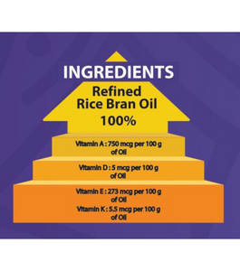 Mr.Gold Refined Rice Bran Oil Can 5L with Iron Dosa Tawa worth Rs.250