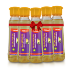 Mr. Castor oil 100ml Set of 5, Total 500ml