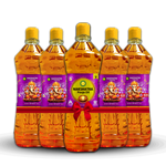 Nakshatra Pooja Oil Ganesh Fragrance 1L- Set of 5-Total 5L