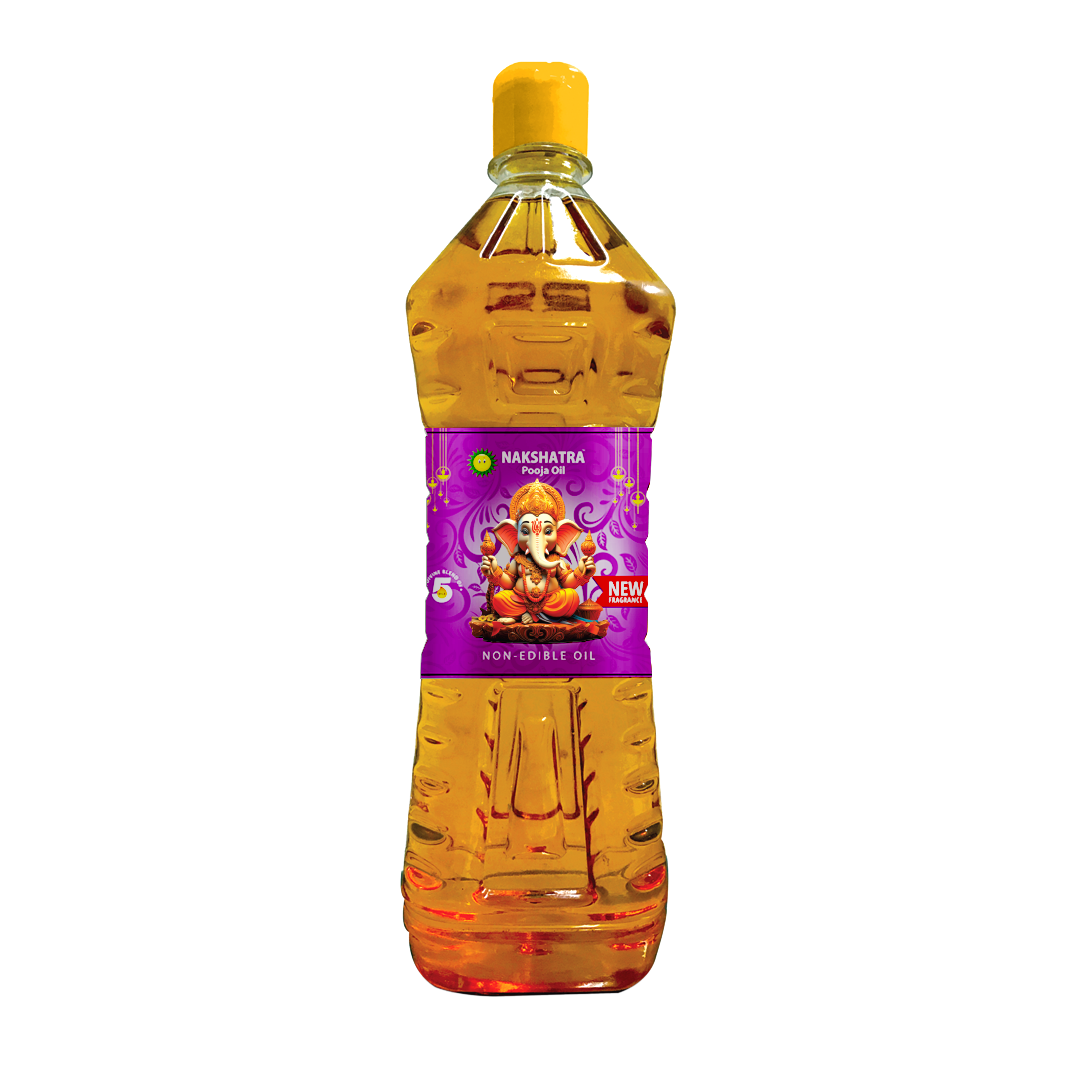 Nakshatra Pooja Oil Ganesh Fragrance 1L,Pet