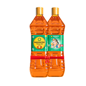 Nakshatra Oil Murugan Fragrance Pet 1L, Set of 2 – Total 2L