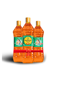 Nakshatra Pooja Oil Murugan Fragrance Pet 1L, Set of 3 – Total 3L