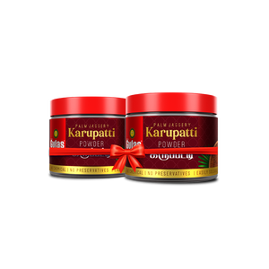Gulas Karupatti Powder, Set of 2 Pet, Total -340G