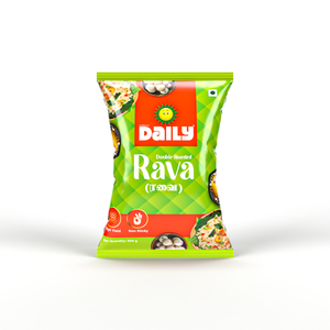 Golden Breakfast Combo (Mr. Gold Sunflower oil 3L + Daily Rava 500g)-  Total-3.5kg