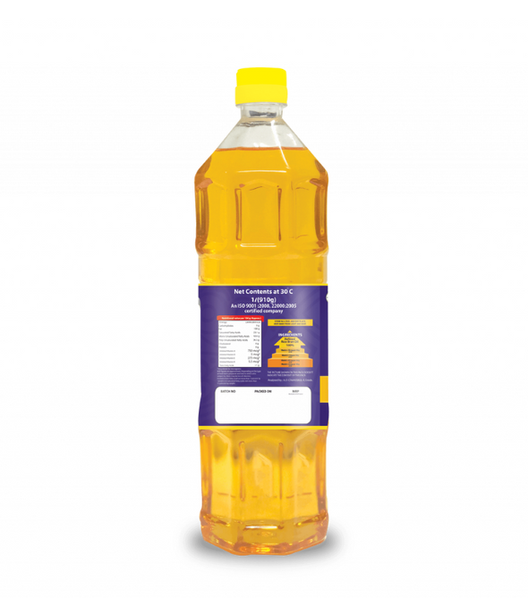 Mr. Gold Refined Rice Bran Oil Pet, 1 L