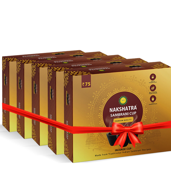 Nakshatra Sambrani Cup, Set of 5