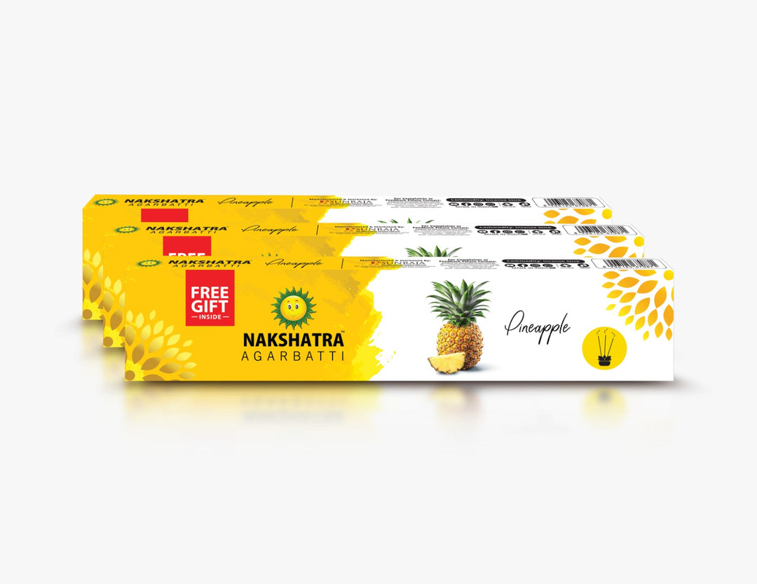 Nakshatra Agarbatti Pineapple Pack of 3