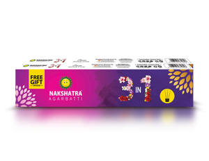 Nakshatra Agarbatti 3 in 1 Pack of 2