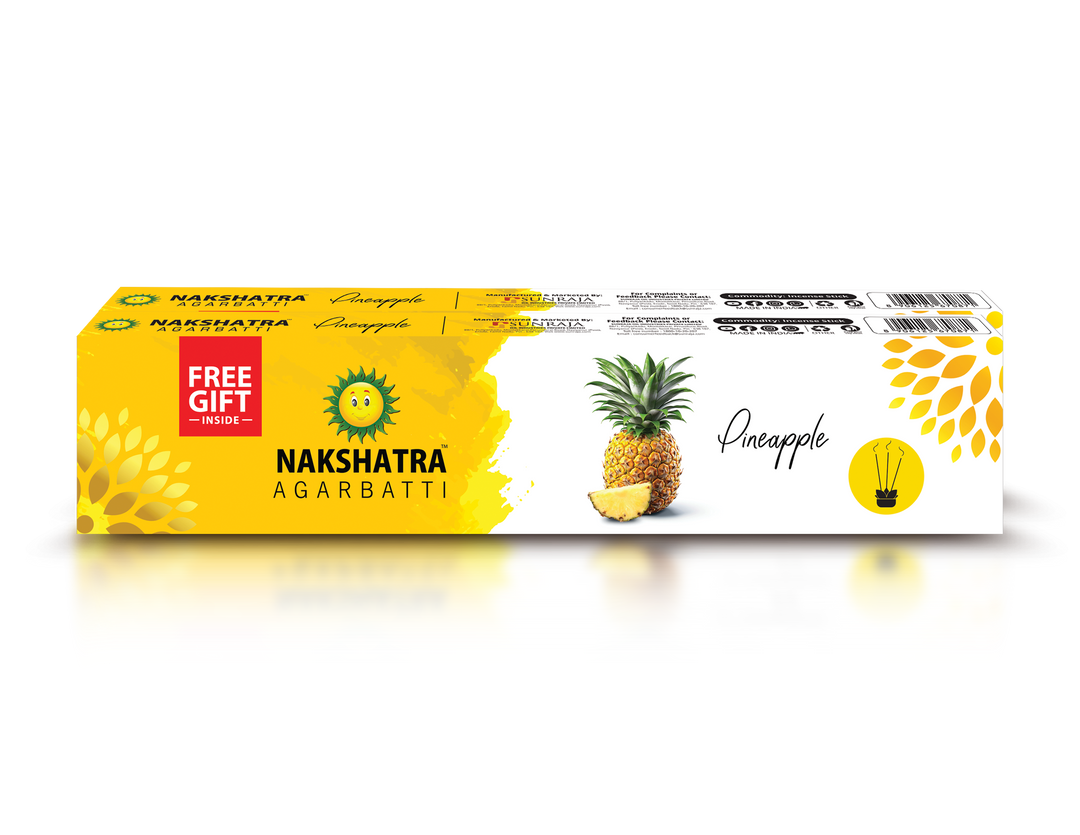 Nakshatra Agarbatti Pineapple Pack of 2