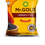 Mr. Gold Cold Pressed Gingelly Oil Pouch, 500 ML