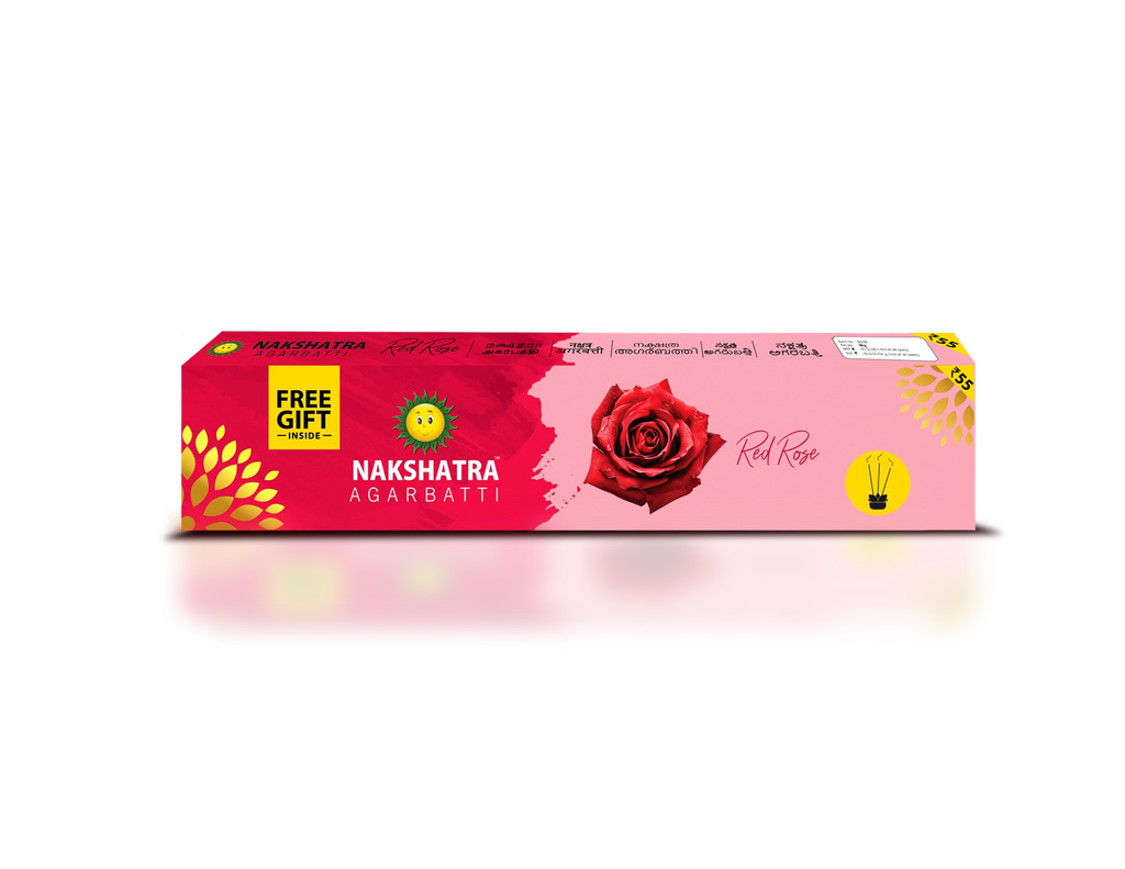 Nakshatra Agarbatti Red Rose Pack of 3 – sunrajaoilindustries Nakshatra Agarbatti Red Rose Pack of 3 – sunrajaoilindustries